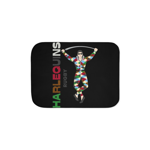 Harlequins Rugby Essential Sherpa Blanket