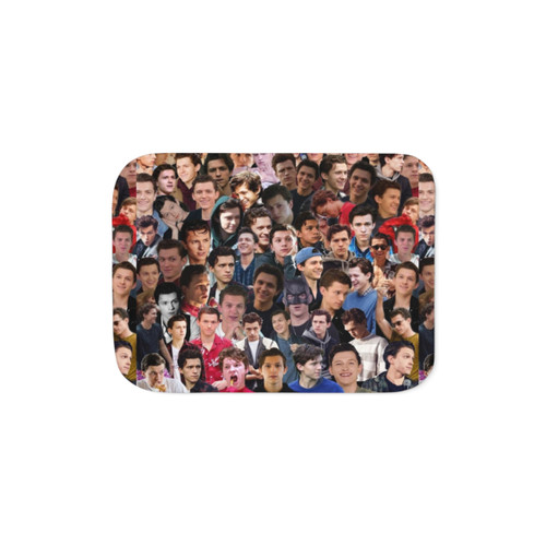 Tom Holland Spider-Man Themed Sherpa Blanket