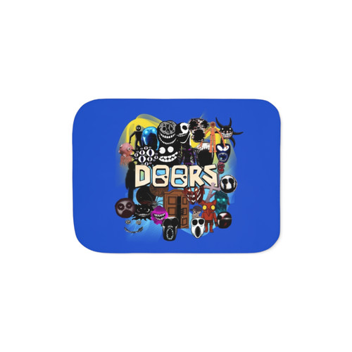 Doors Roblox Sherpa Blanket