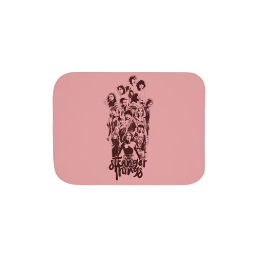 Stranger Things Themed Sherpa Blanket