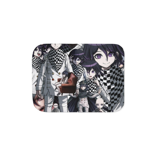 Kokichi Oma Themed Sherpa Blanket
