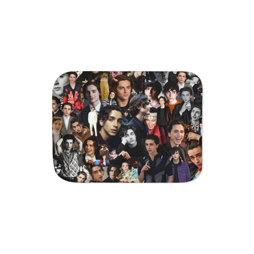 Timothee Chalamet Sherpa Fleece Blanket