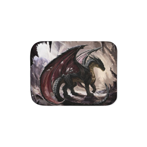 Mystical Dragon Sherpa Blanket