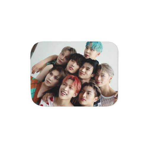 Ateez Sherpa Blanket for Kpop Fans