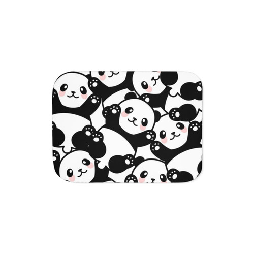 Adorable Panda Sherpa Blanket