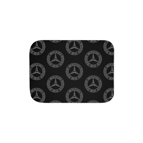 Luxury Sherpa Blanket for Mercedes Enthusiasts