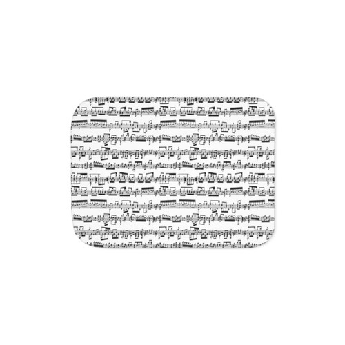 Sheet Music Sherpa Blanket