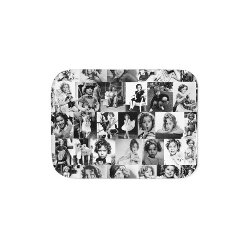 Shirley Temple Collage Sherpa Blanket