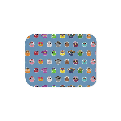 Cozy Bugsnax Grumpuses Sherpa Blanket