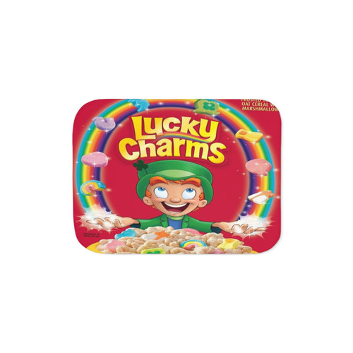 Lucky Charms Sherpa Blanket - Cozy and Cute Bedroom Accessory