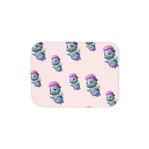 Soft and warm bibble Sherpa blanket