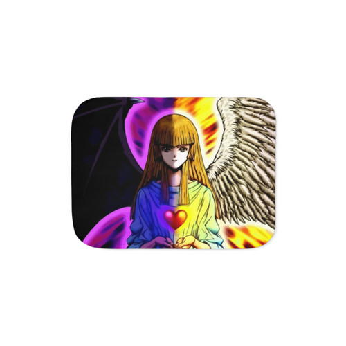 Change of Heart Sherpa Blanket - Yu-Gi-Oh! Themed Bedding