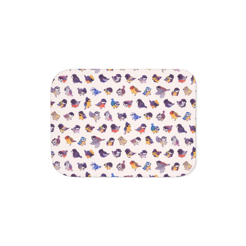 Little Bird Sherpa Blanket