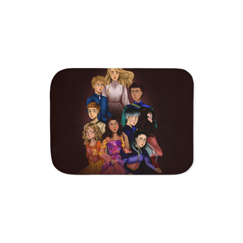 Cozy Sherpa Throw Blanket for Keeper of the Lost Cities Fans