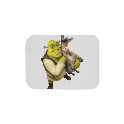 Shrek and Donkey Sherpa Blanket