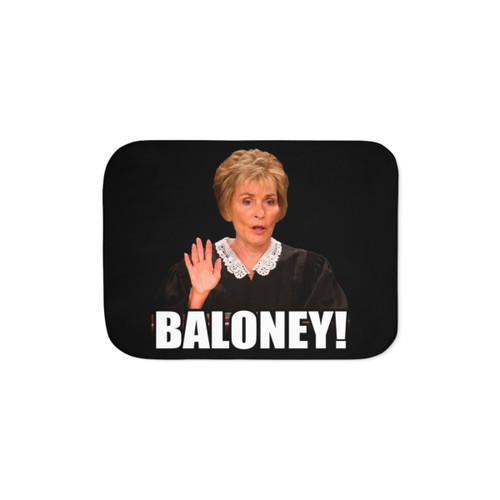 Judge Judy Sherpa Fleece Blanket