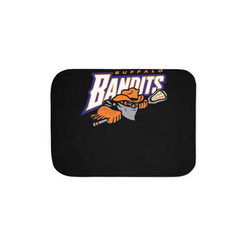 Buffalo Bandits Sherpa Blanket - Soft and Cozy Sports Team Throw