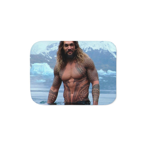 Jason Momoa Sherpa Fleece Blanket