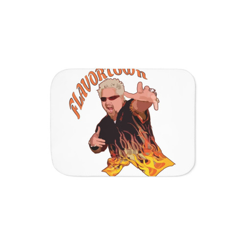 Guy Fieri Flavortown Sherpa Blanket