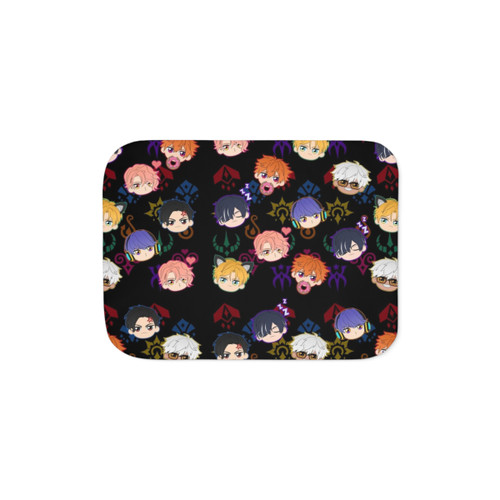 Obey Me Demon Brothers Sherpa Blanket