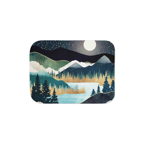 Cozy Star Lake Sherpa Blanket