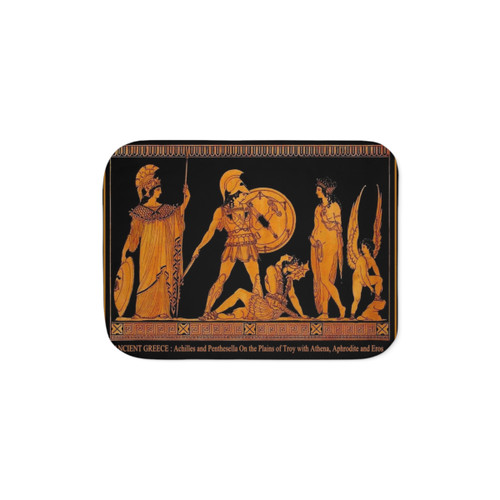 Ancient Greek God and Goddess Sherpa Blanket