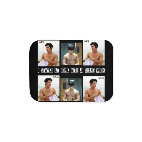 Ji Chang Wook [ISH] Series Sherpa Blanket