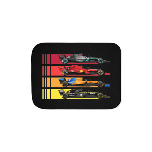 Grand Prix Formula Car Sherpa Blanket 2023
