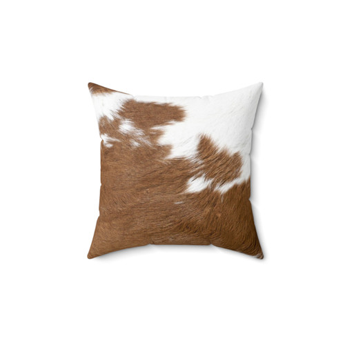 Cow Hide Pattern Decorative Pillow