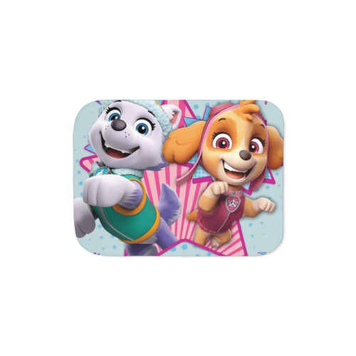 Paw Patrol Sherpa Blanket featuring Skye and Everest