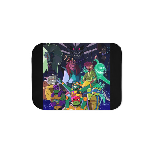 Rise of the Teenage Mutant Ninja Turtles Sherpa Blanket