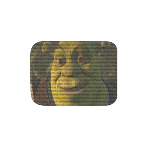 Shrek 2 Electric Boogaloo Sherpa Blanket