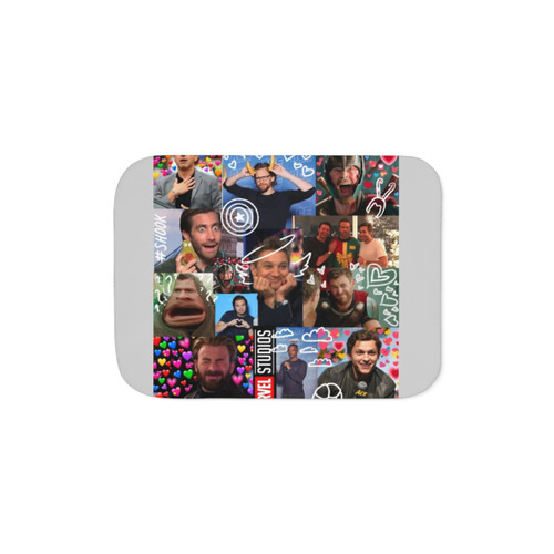 Marvel Superhero Collage Sherpa Blanket