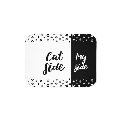 Cozy Cat Sherpa Blanket for Pet Owners