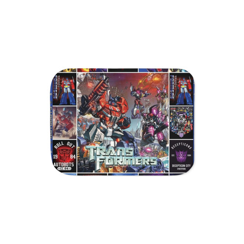 Transformers Animated Sherpa Blanket - Sci-Fi Cartoon Decor