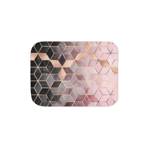 Gradient Cubes Sherpa Blanket