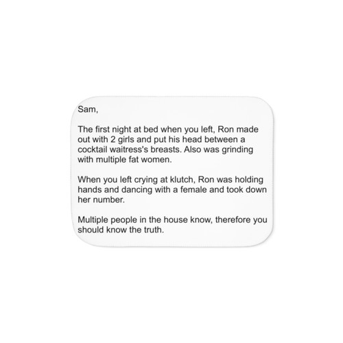 The Note Sherpa Blanket - Soft and Cozy Home Decor