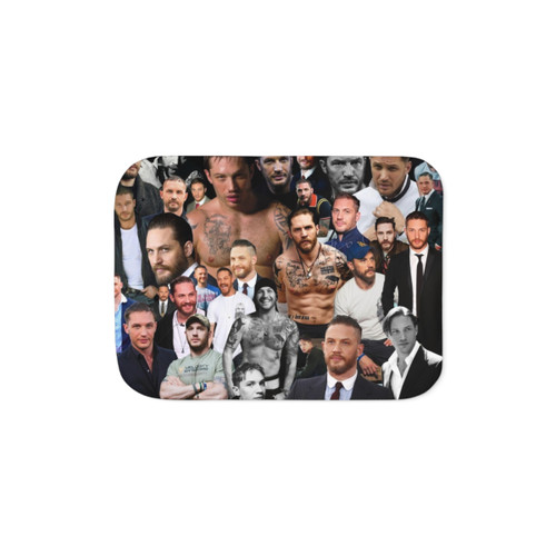 Tom Hardy Sherpa Blanket - Soft and Cozy Fleece Throw