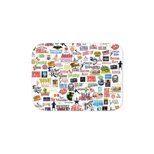 Musical Theater Sherpa Blanket