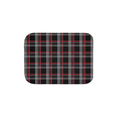 GTi Tartan Sherpa Blanket - Soft and Cozy Fleece Throw