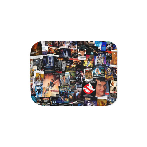 1980s Movie Posters Sherpa Blanket