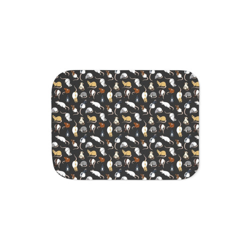 Soft and Plush Sherpa Rat Blanket