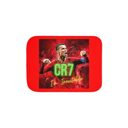 Cozy Cristiano Ronaldo Sherpa Blanket