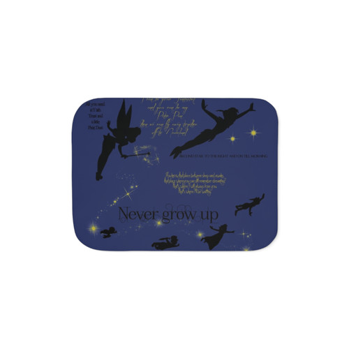 Neverland Sherpa Blanket - Cozy Disney-Inspired Throw