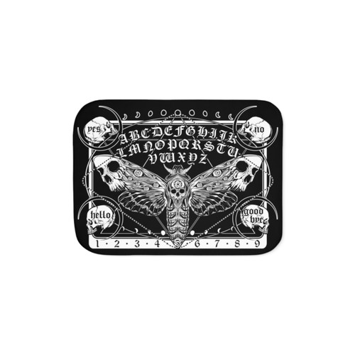 Death Moth Spirit Board Sherpa Blanket