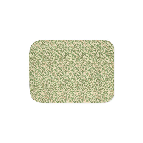 Willow Boughs Sherpa Blanket - Cozy, Vintage-Inspired Bedding