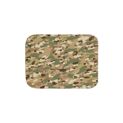 Multicam Camouflage Sherpa Blanket