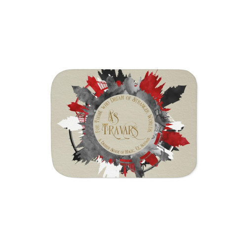 As Travars Sherpa Blanket - Literary Quote Fan Art