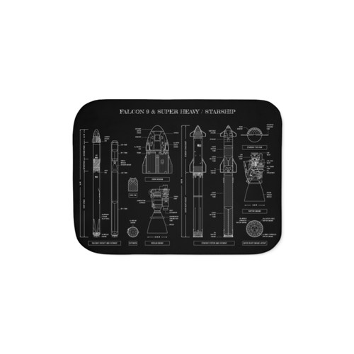 SPACEX Falcon 9 & Super Heavy/Starship Sherpa Blanket