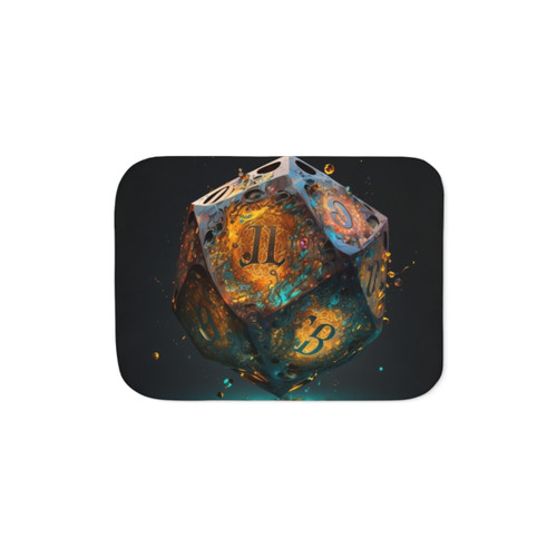 Dungeons and Dragons D20 Sherpa Blanket